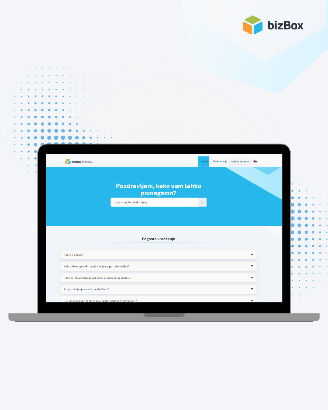 Redesigned bizBox support page - eInvoices - bizBox - EDI network for ...